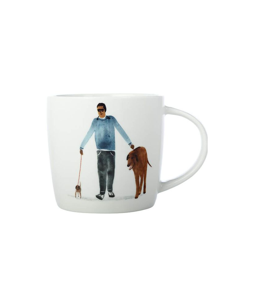 BFF Mug Walking the Dog